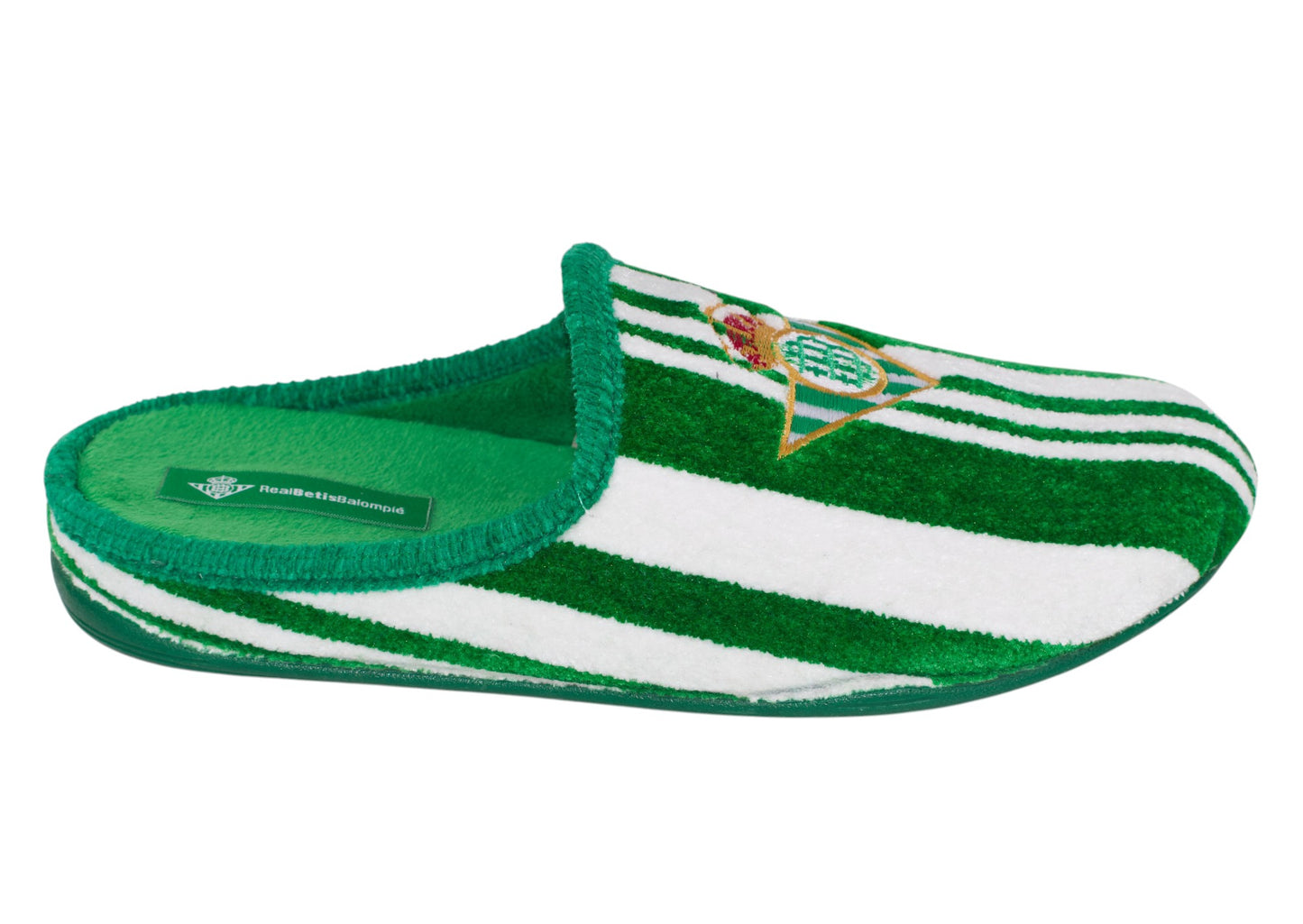 ZAPATILLA FUTBOL O*F*I*C*I*A*L REAL BETIS BALOMPIÉ de andar por casa (vulcanizado)