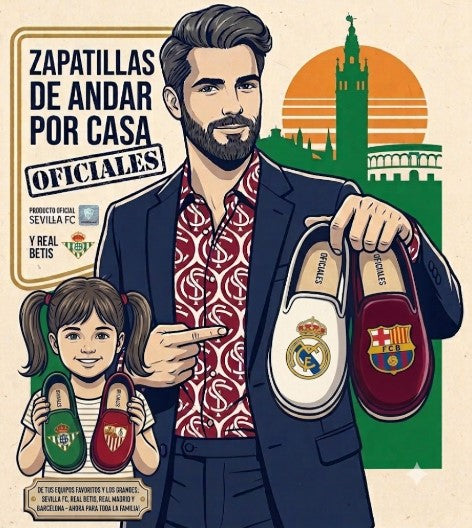 Zapatillas OFICIALES de FÚTBOL de andar por casa