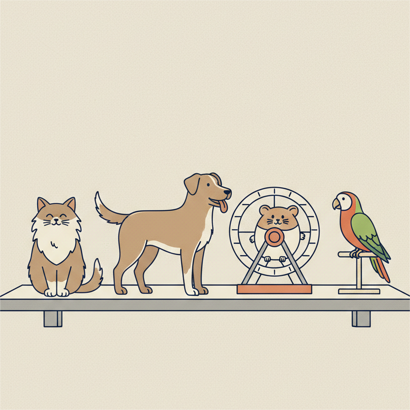 Mascotas (Guau! le dijo el perro al gato)