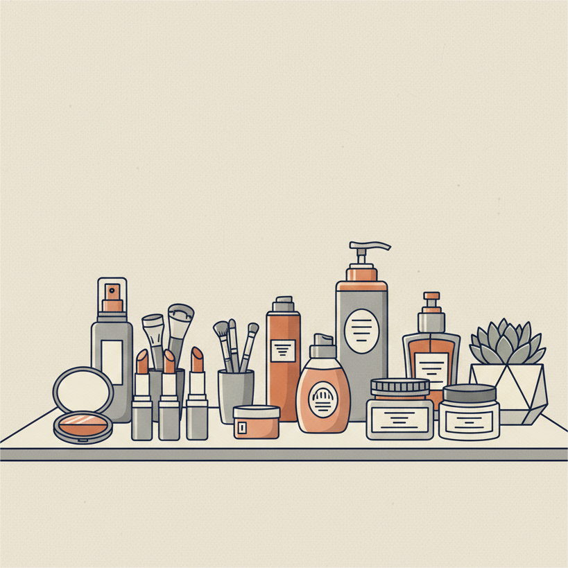 Cosmética y accesorios de belleza