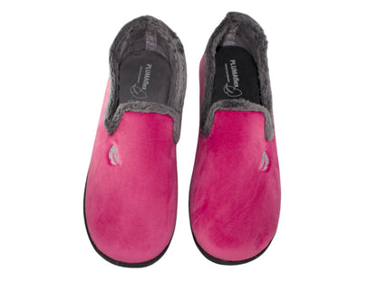 ZAPATILLA CASA MODELO 12203 FUXIA