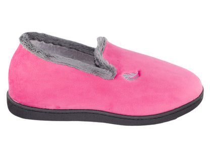 ZAPATILLA CASA MODELO 12203 FUXIA