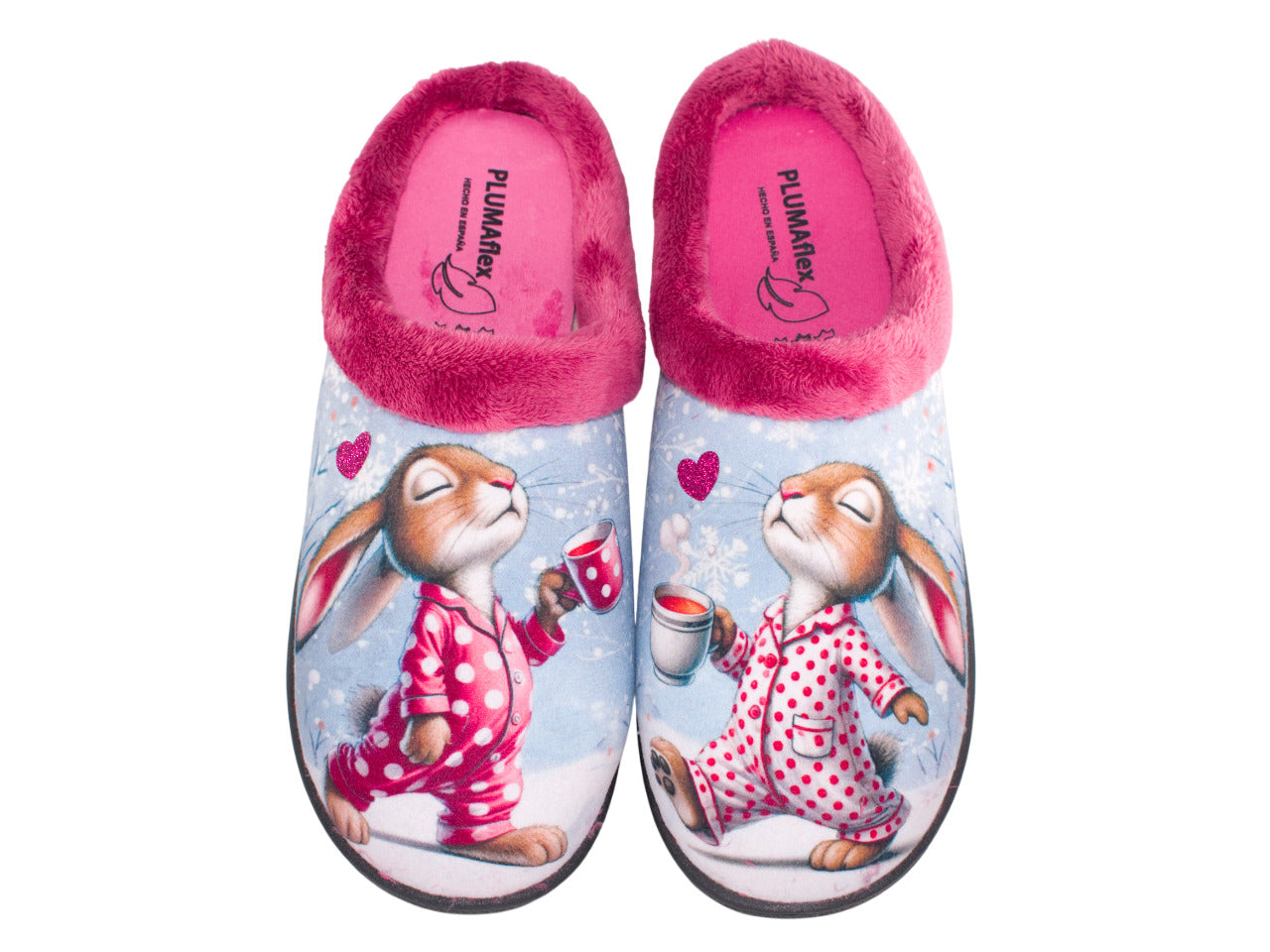 ZAPATILLA CASA MODELO 12213 CONEJOS