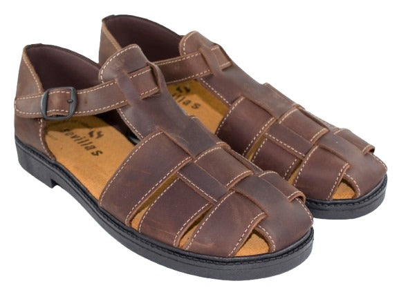 SANDALIA SPRINTER MARRON MODELO 43