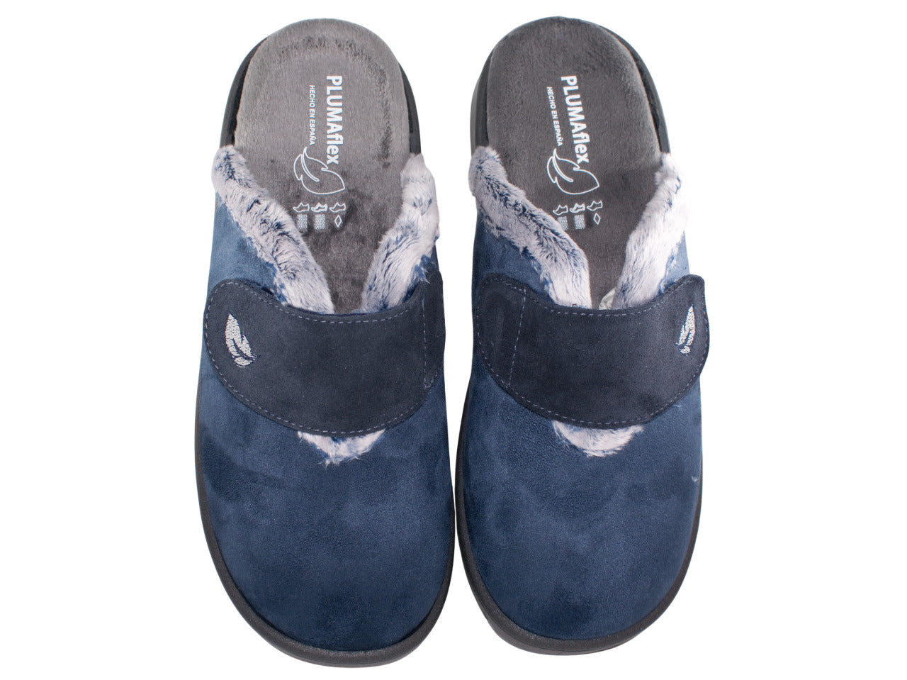 ZAPATILLA CASA MODELO 14113 CHINELA TRABA AITANA MARINO