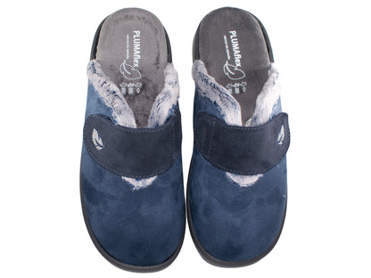 ZAPATILLA CASA MODELO 14113 CHINELA TRABA AITANA MARINO