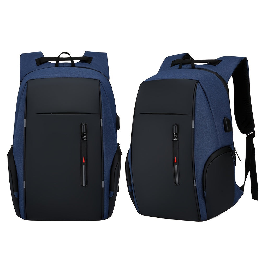 Mochila Antirrobo para Portátil de Hombre, Bolsa de Negocios de Gran Capacidad para Viaje, Bolsa de Hombro.