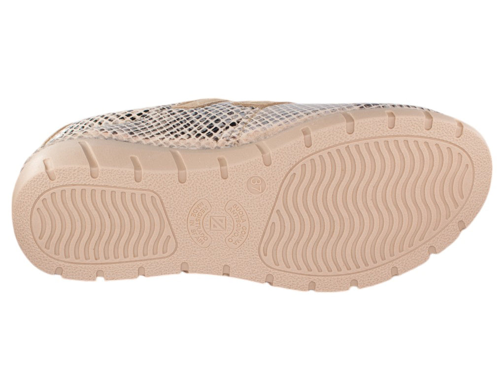 BLUCHER DEPORTIVO LYCRA TAIPAN BEIG