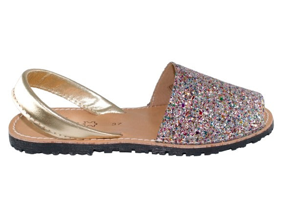 MENORQUINA GLITTER PURPURINA MULTICOLOR MODELO 2778