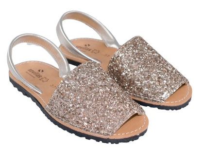 MENORQUINA GLITTER PURPURINA ORO MODELO 2778