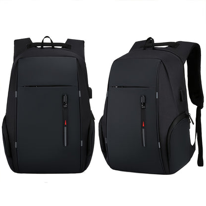 Mochila Antirrobo para Portátil de Hombre, Bolsa de Negocios de Gran Capacidad para Viaje, Bolsa de Hombro.