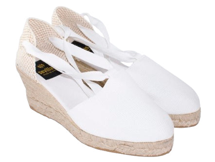 VALENCIANA CLASICA CINTA LONA 7 C. YUTE BLANCO