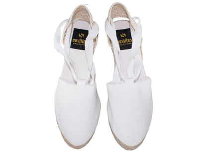 VALENCIANA CLASICA CINTA LONA 7 C. YUTE BLANCO