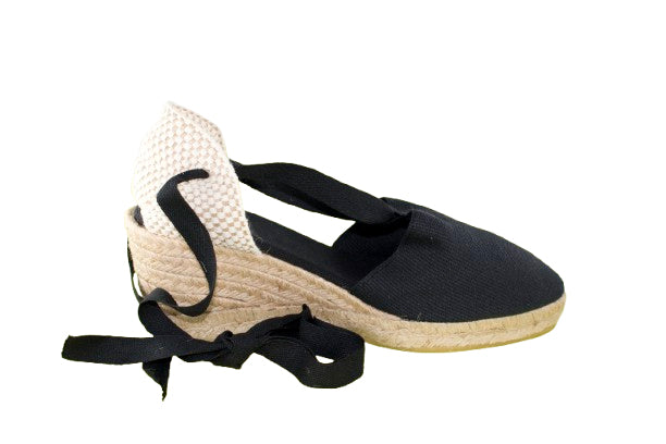 VALENCIANA CLASICA CINTA LONA 7 C. YUTE NEGRO