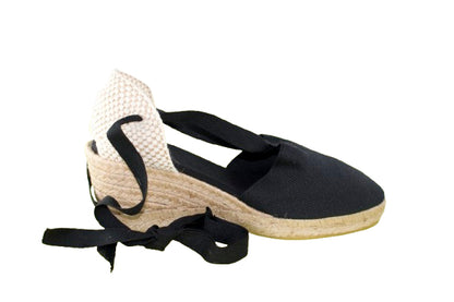 VALENCIANA CLASICA CINTA LONA 7 C. YUTE NEGRO