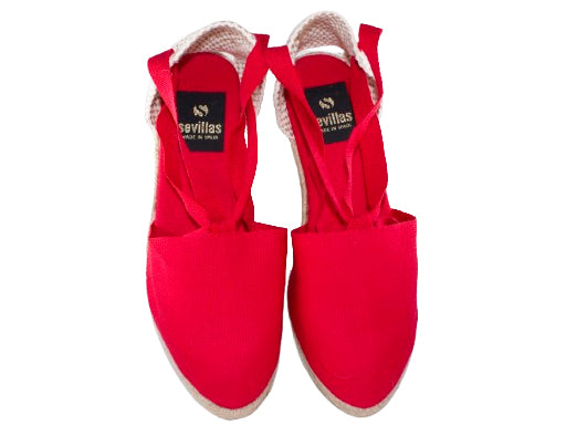 VALENCIANA CLASICA CINTA LONA 7 C. YUTE ROJO