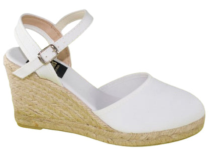 SANDALIA PULSERA GRANITO 7C. YUTE BLANCO