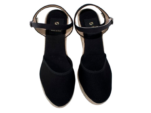 SANDALIA PULSERA GRANITO 7C. YUTE NEGRO