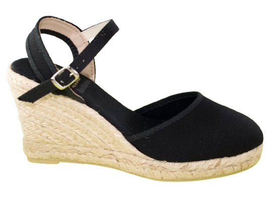 SANDALIA PULSERA GRANITO 7C. YUTE NEGRO