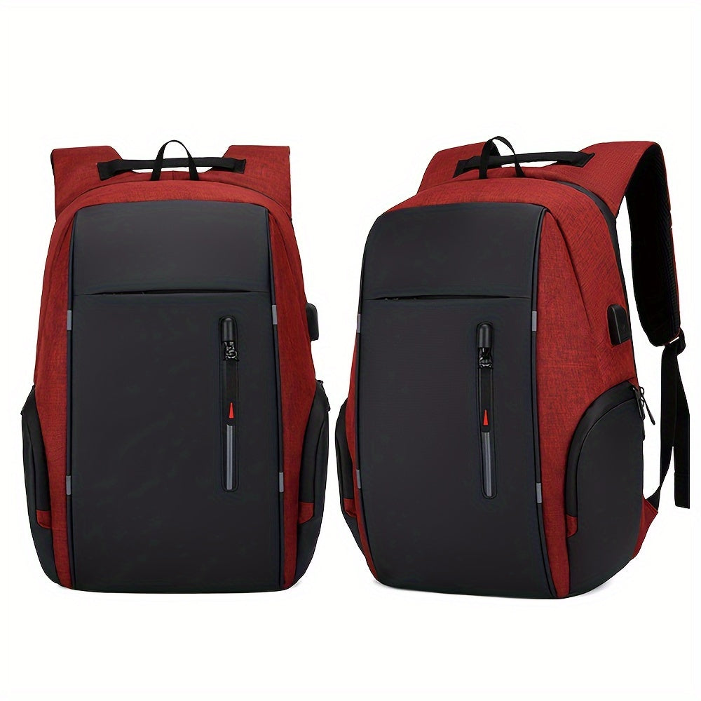 Mochila Antirrobo para Portátil de Hombre, Bolsa de Negocios de Gran Capacidad para Viaje, Bolsa de Hombro.