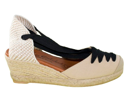 VALENCIANA CINTAS PLANTA GEL PIEL CUÑA YUTE 4C. CRUDO