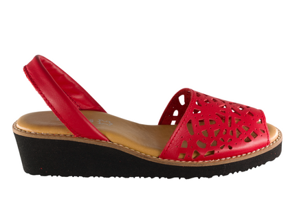 MENORQUINA PIEL PICADA PLANTA GEL PIEL ROJO