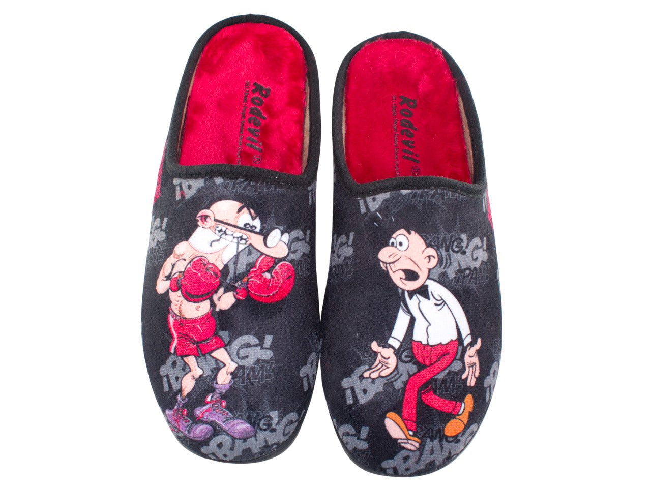 ZAPATILLA CASA MODELO 582 BOXEO AGENTES MORTADELO Y FILEMON