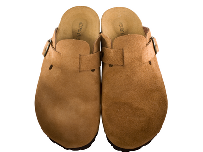 ZUECO BIO PIEL SERRAJE HEBILLA MUSCADE