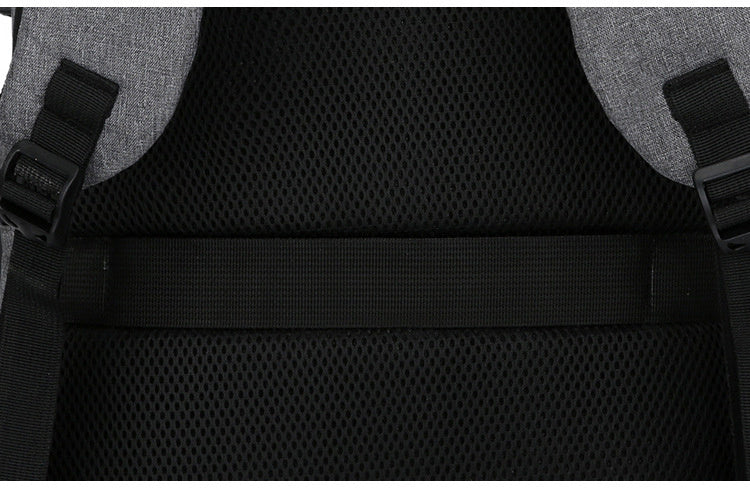 Mochila Antirrobo para Portátil de Hombre, Bolsa de Negocios de Gran Capacidad para Viaje, Bolsa de Hombro.