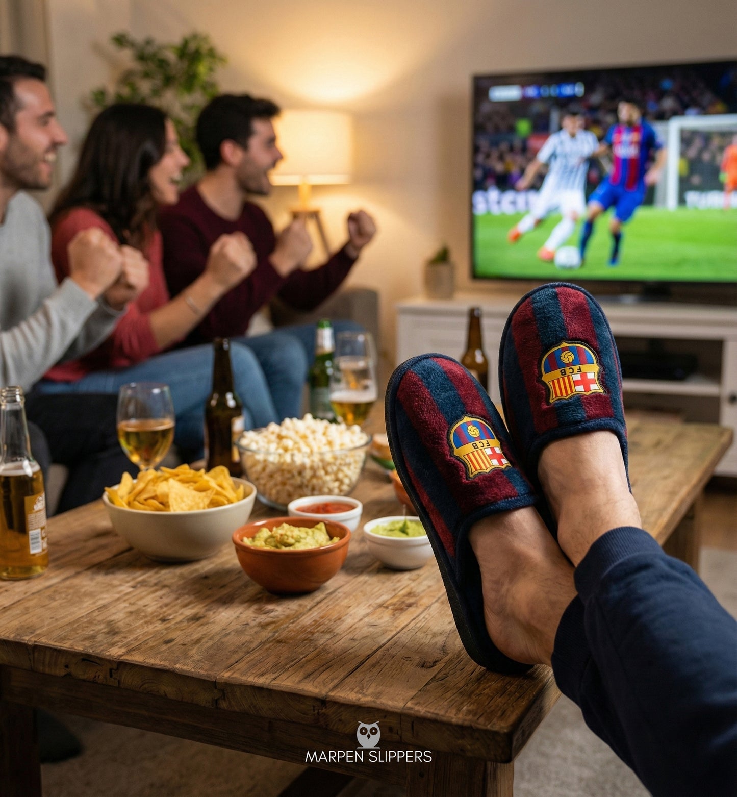 ZAPATILLA FUTBOL O*F*I*C*I*A*L BARCELONA de andar por casa