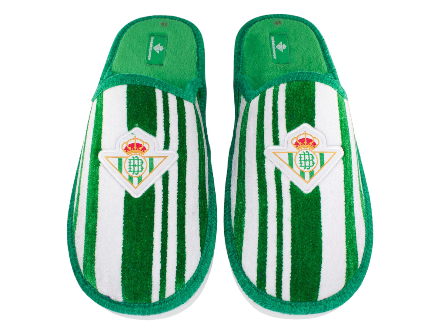 ZAPATILLA FUTBOL  O*F*I*C*I*A*L REAL BETIS BALOMPIÉ de andar por casa