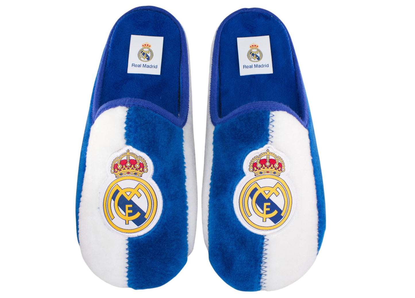 ZAPATILLA FUTBOL O*F*I*C*I*A*L REAL MADRID de andar por casa (vulcanizado)
