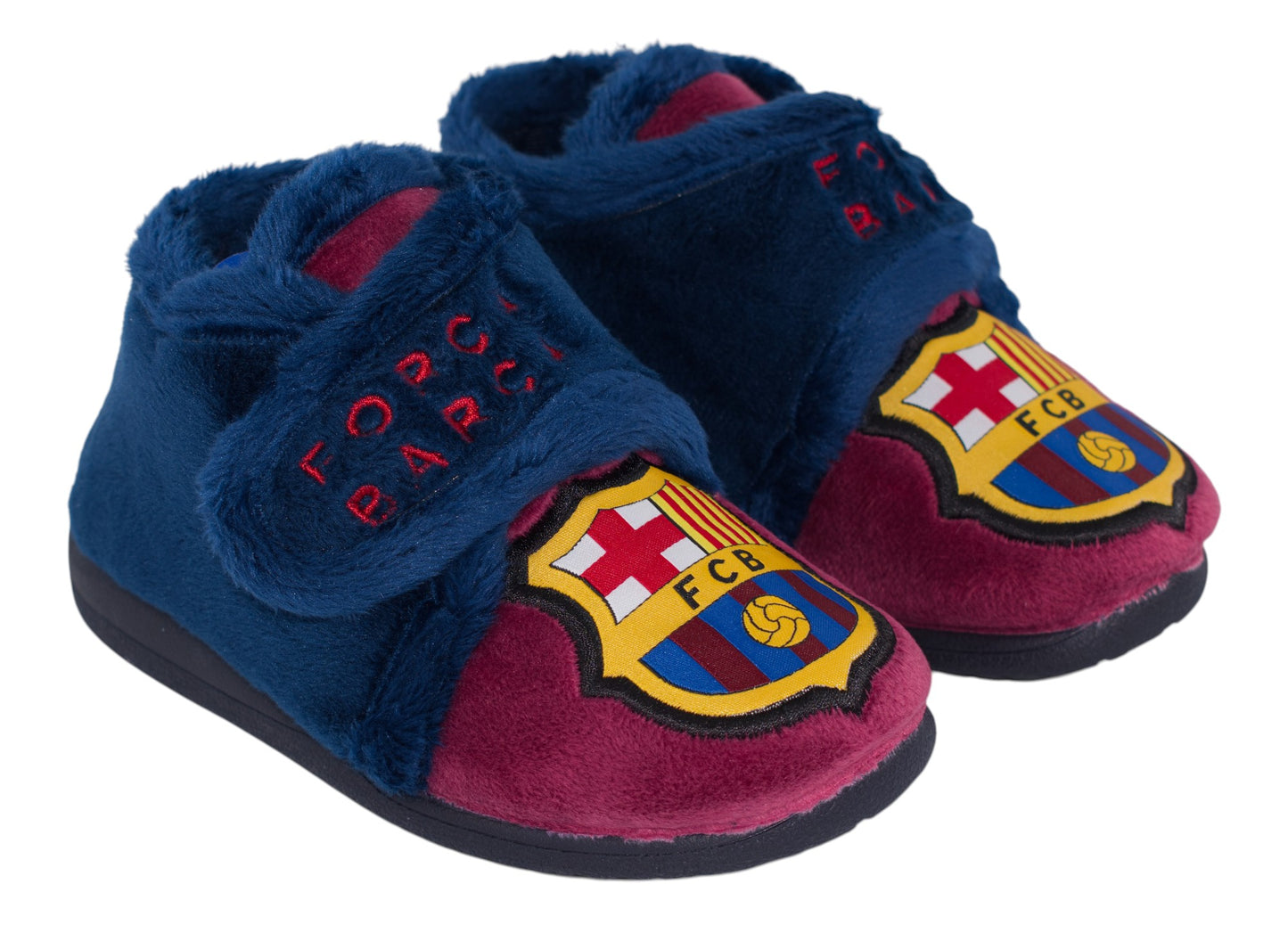ZAPATILLA NIÑOS FUTBOL O*F*I*C*I*A*L  BARCELONA de andar por casa