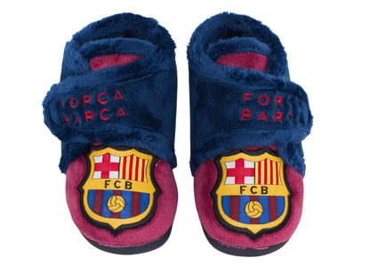 ZAPATILLA NIÑOS FUTBOL O*F*I*C*I*A*L  BARCELONA de andar por casa