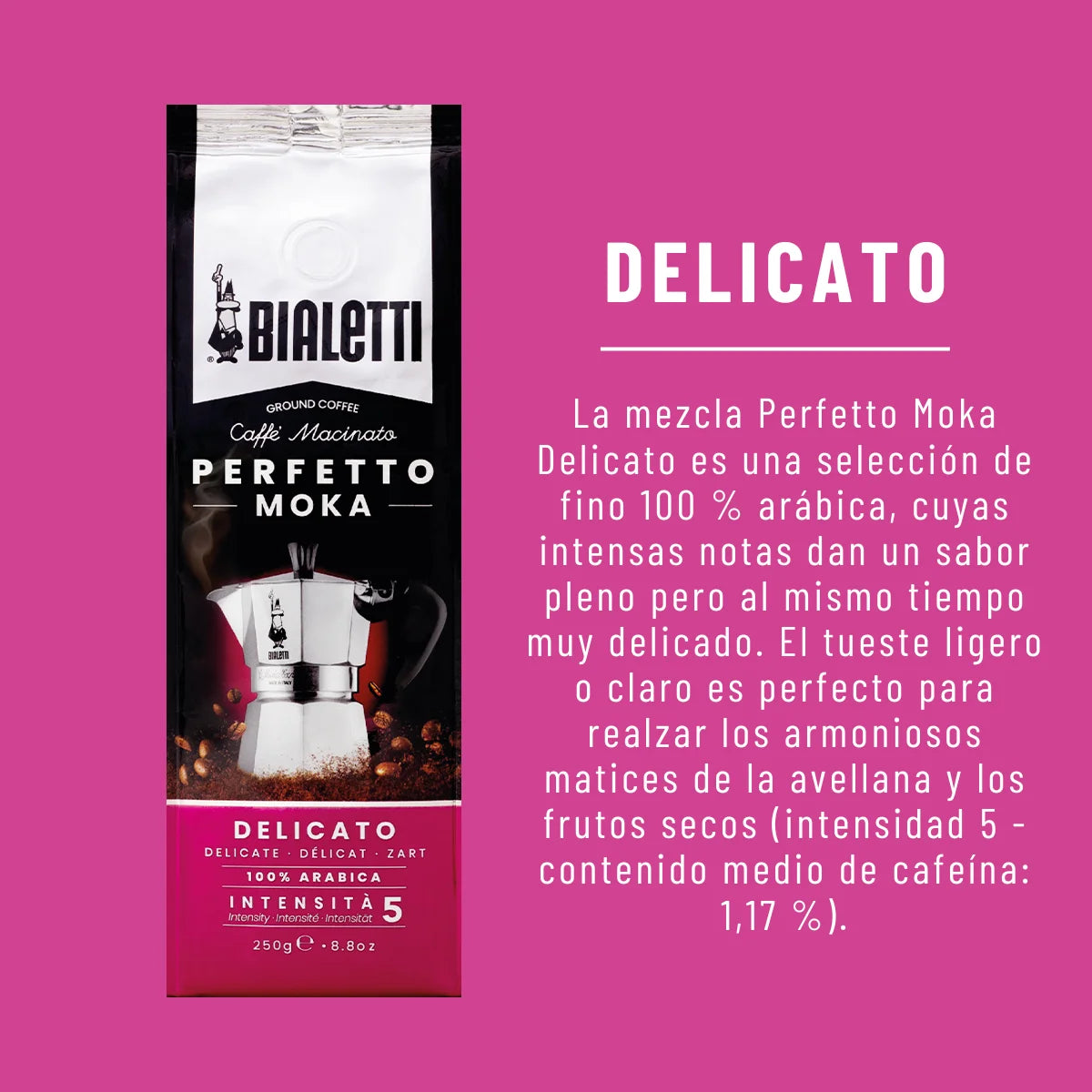 Café molido italiano Bialetti