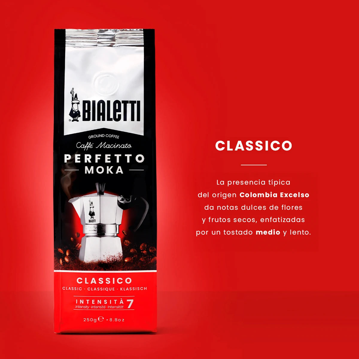 Café molido italiano Bialetti