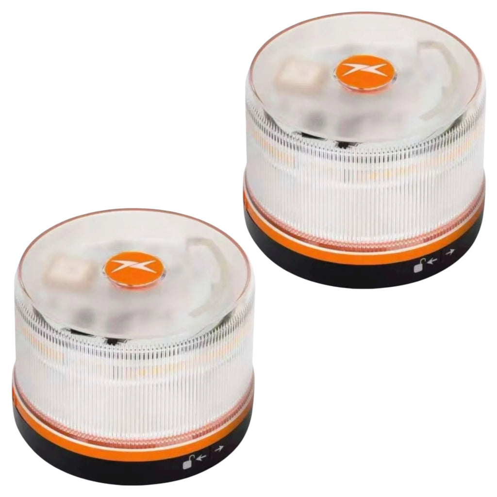 Baliza V16 Homologada DGT con Geolocalización y Señal LED 360º de Alta Intensidad para Máxima Seguridad en Carretera durante Averías, Paradas o Emergencias con Base Imantada.
