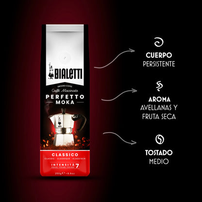 Café molido italiano Bialetti