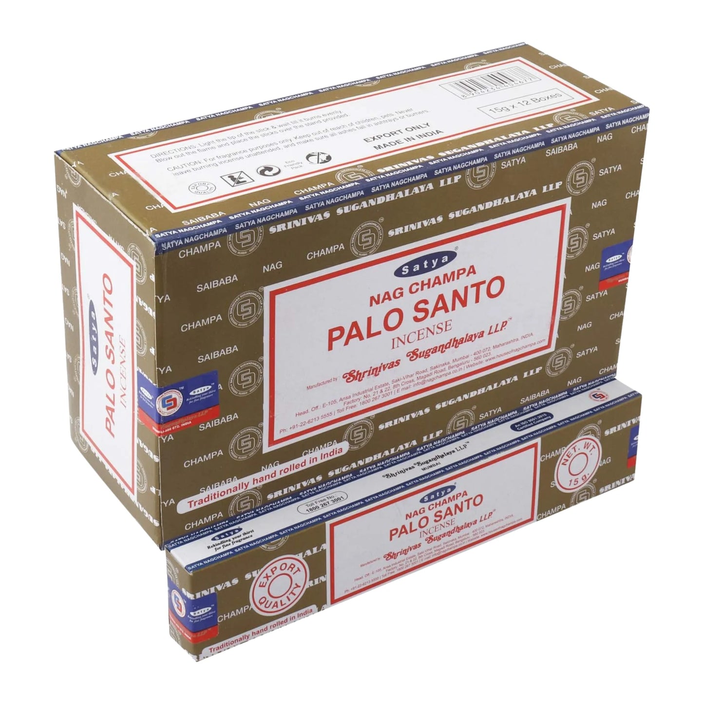 Incienso Palo Santo de alta calidad de Satya.