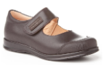 MERCEDITAS PIEL VELCRO PUNTERA (varios colores)