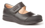 MERCEDITAS PIEL VELCRO PUNTERA (varios colores)