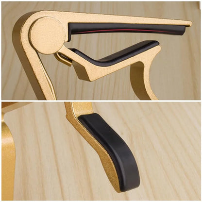 Cejilla de guitarra para guitarra acústica, clásica, eléctrica, abrazadera de afinación de aleación de aluminio, accesorios para guitarra, capotraste, guitarra