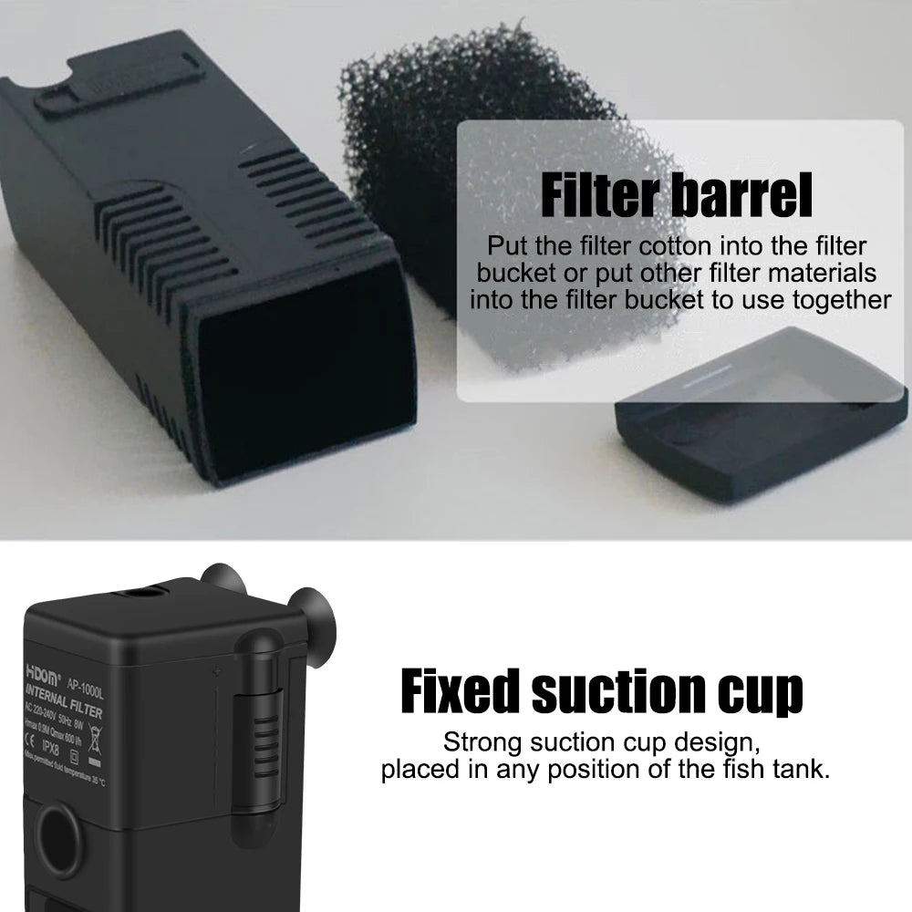 Bomba de oxígeno para acuario.