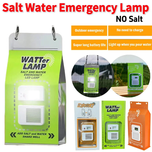 Lámpara de emergencia LED para agua salada.