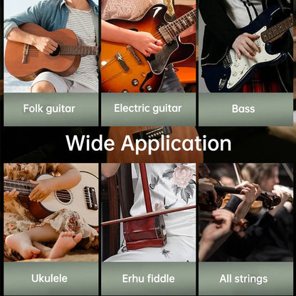 Kit de limpieza de guitarra todo en uno Diapasón Aceite de limón Pulido Limpiador de cuerdas de guitarra Para limpieza y mantenimiento de guitarras