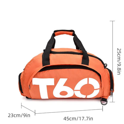 Bolsa de gimnasio impermeable para hombre y mujer, bolsa de deporte para exteriores, portátil, ultraligera, para yoga, deportes, mochila de viaje grande