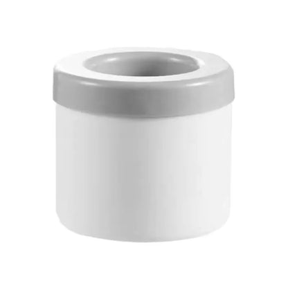 Molde de silicona para cubitos de hielo redondos, hecho en casa, para congelar en el refrigerador.