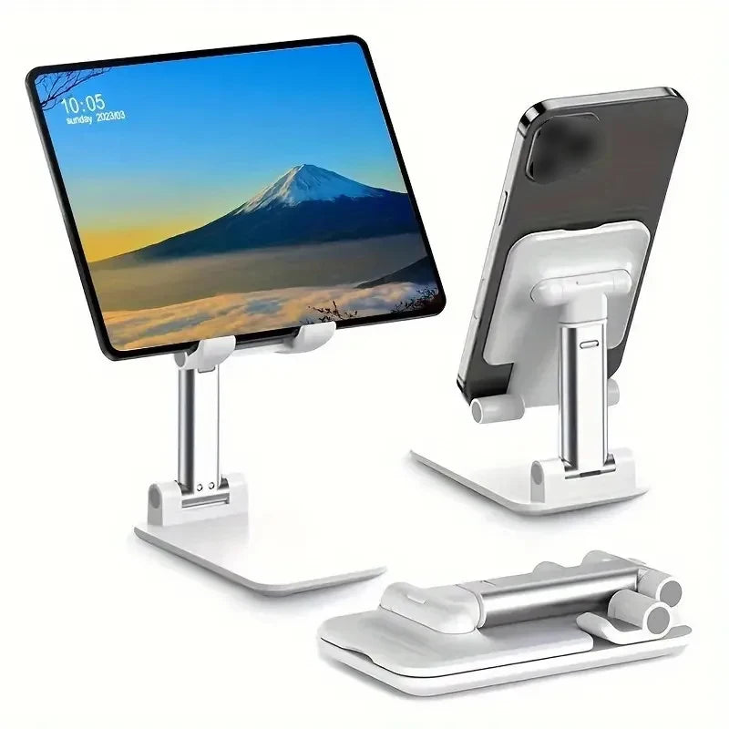 Soporte de escritorio plegable para teléfono móvil y tablet