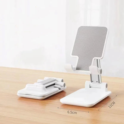 Soporte de escritorio plegable para teléfono móvil y tablet