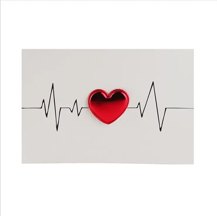 Tarjetas Regalo de San Valentín Postal de amor Invitación de boda Tarjetas de felicitación Aniversario para ella Tarjeta de regalo de San Valentín